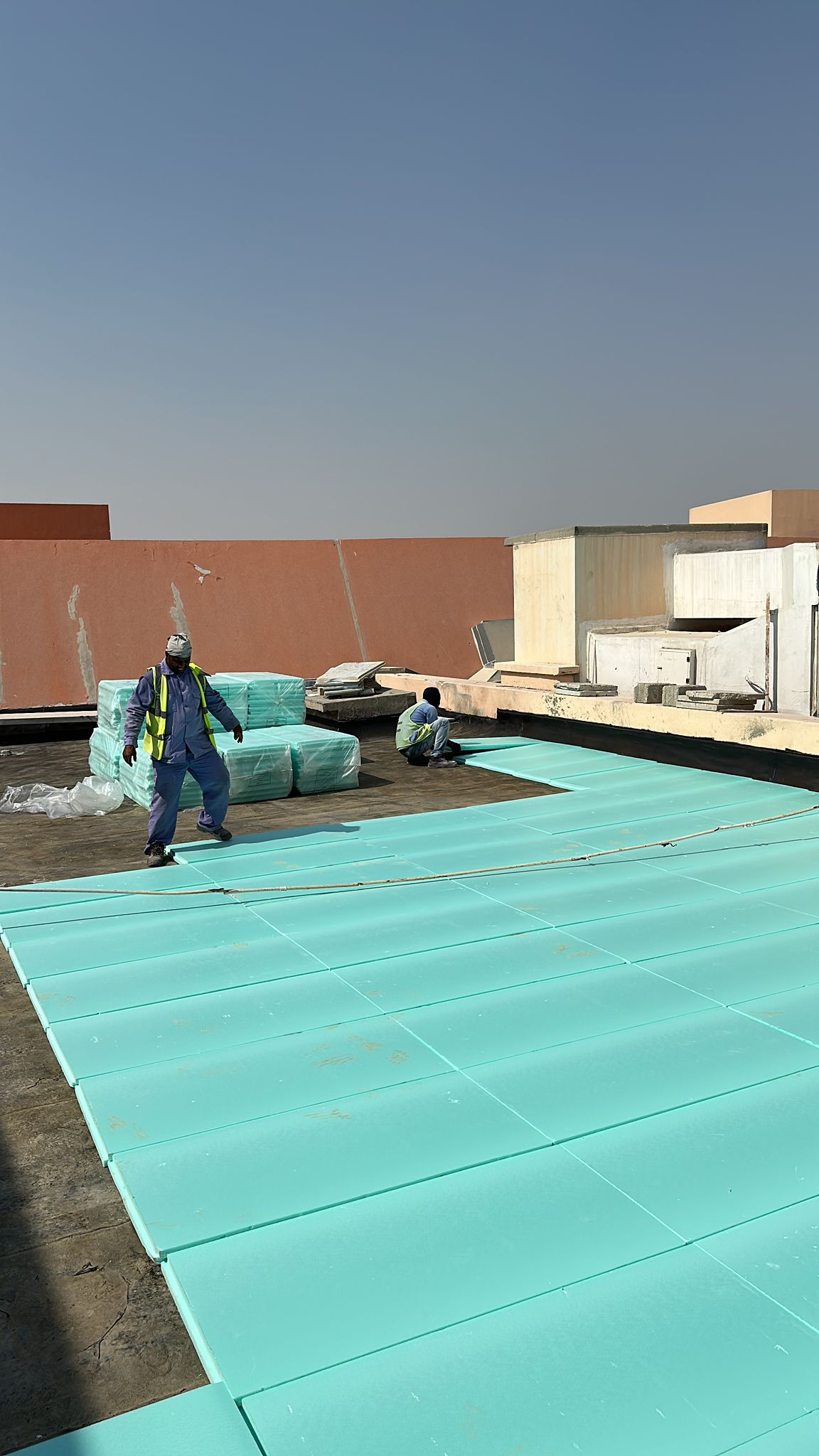 Al Maha Boys Academy roof system waterproofing